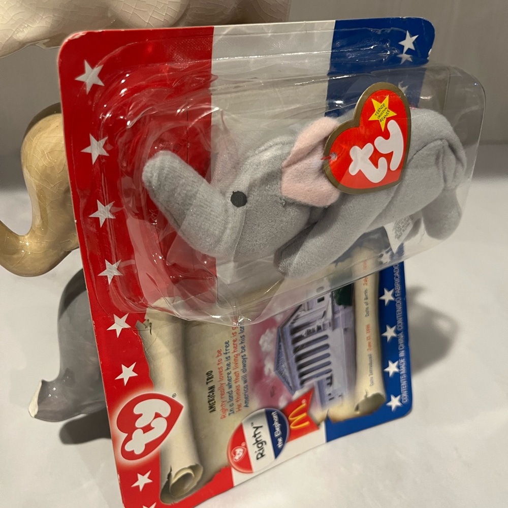 Beanie baby TY Beanie Baby Elephant Plush - 1996